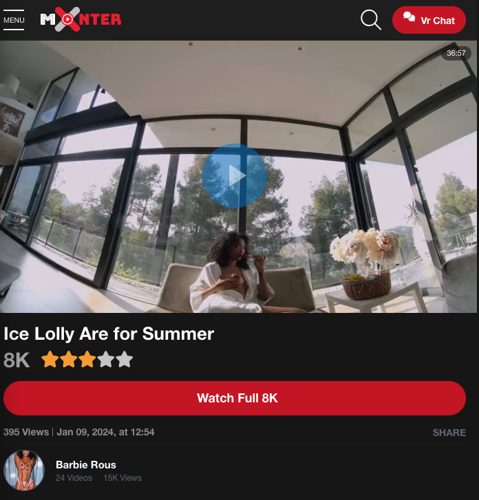 Barbie Rous: VR Porn Star Ignites Tech-Fueled Lust