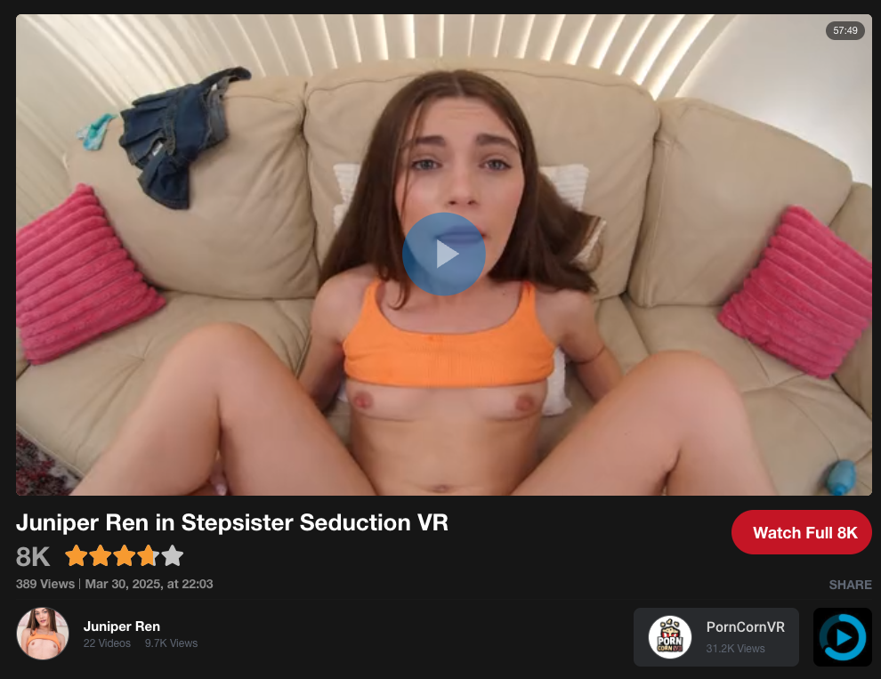Juniper Ren: VR Porn’s Hottest New Porn Star in XR