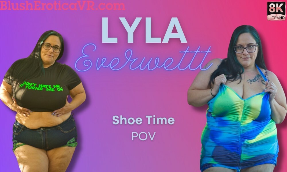 Lyla Everwettt in Sensual Shoe Fetish Play