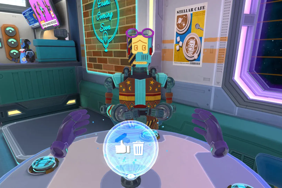 Stellar Cafe Drops Tomorrow on Quest: Your New AI Waifu Barista Wants to Suck Your Soul (and Your Dick) Through the Headset