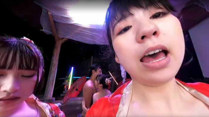 Open-Air Bath Where Big-Tits Girls Offer Superb Service Vol.2 – Part 4 - Image 1