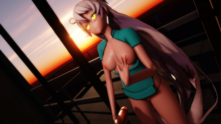 God Kiana Honkai Impact Handjob Parody in 4K - Image 4